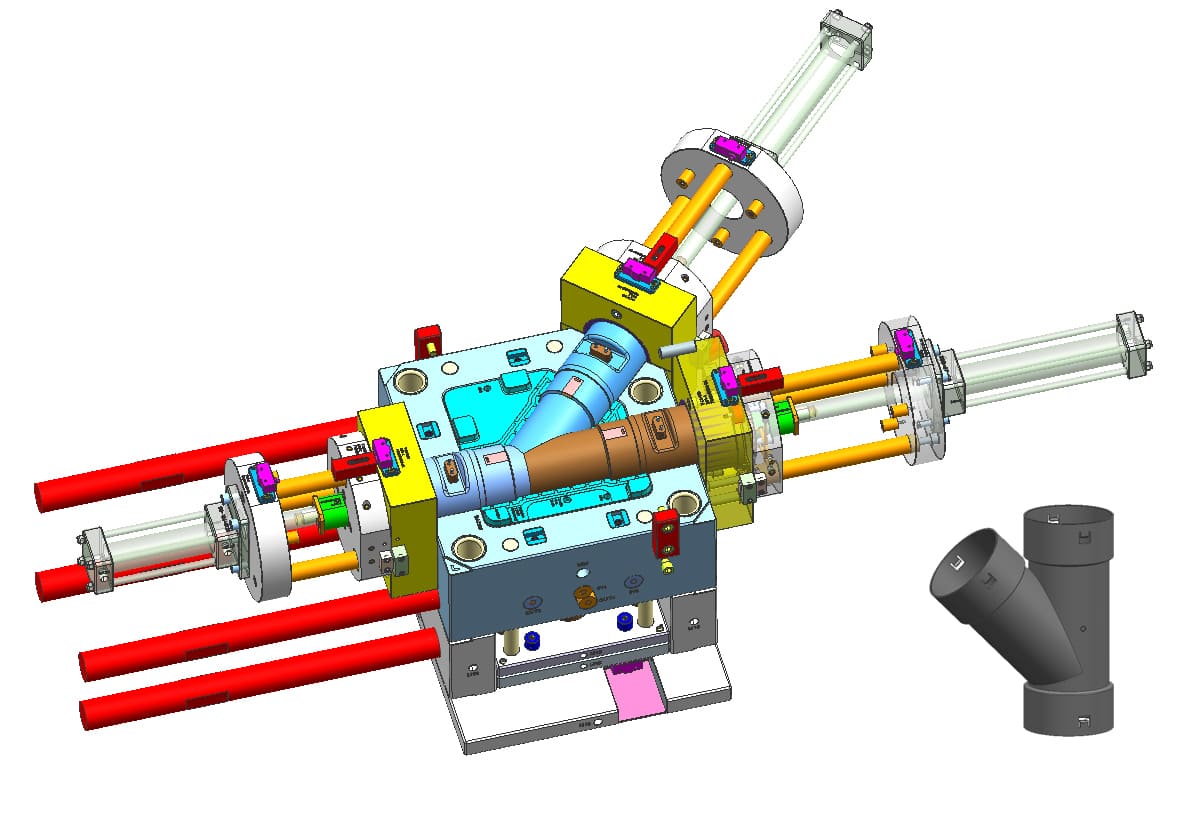 PVC Pipe Fitting Mold